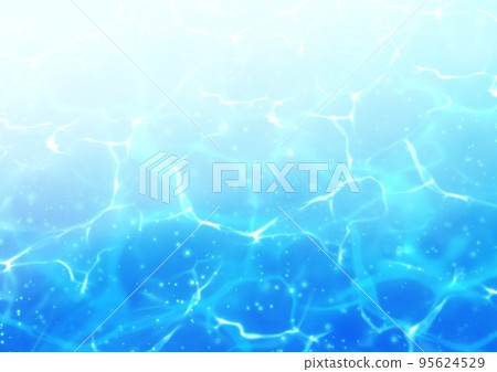 Beautiful water surface background illustration material 95624529