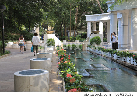 14 Oct 2022 the landscape of the hong kong park 95626153