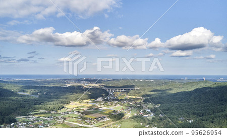 Paddy field, village, Sacheongyo, Sacheon-myeon, Gangneung-si, Gangwon-do 95626954