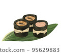 Kombu roll for osechi 95629883