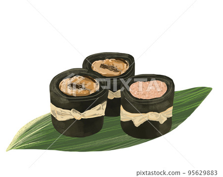 Kombu roll for osechi 95629883