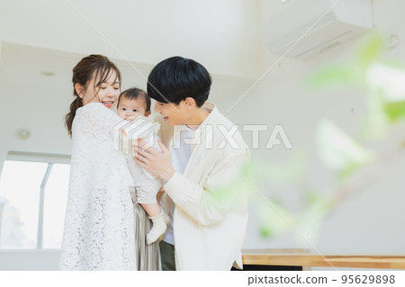 family baby living room family baby living room 95629898