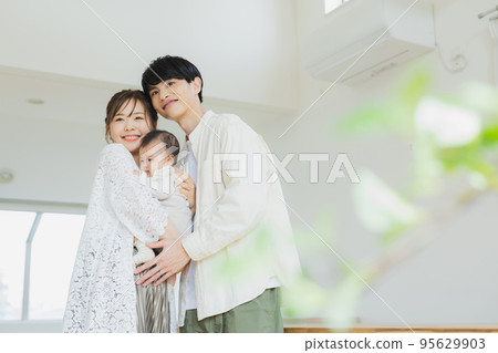 family baby living room 95629903