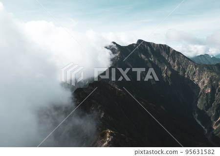 北阿爾卑斯山的風景 北阿爾卑斯山的風景 95631582