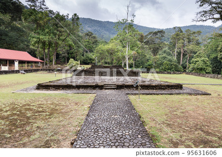 Lembah Bujang is popular archeological museum in Merbok Kedah Malaysia with Hindu and Buddhism influence 95631606