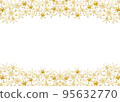 Snow crystal frame gold 95632770