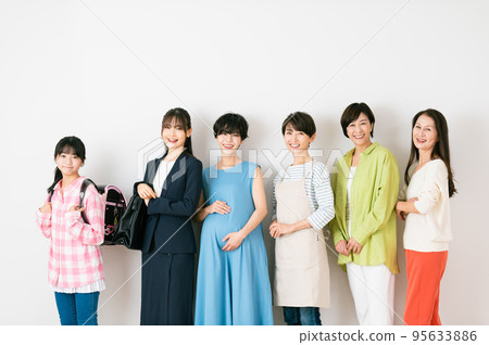 Women's life stage 95633886