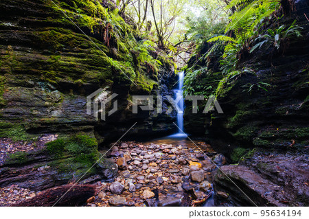 Secret Falls in Tasmania Australia Secret Falls in Tasmania Australia 95634194