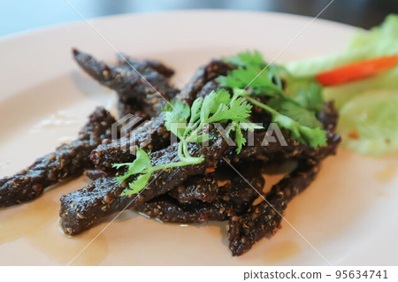 beef or fried beef or deep fried beef or grilled beef 95634741
