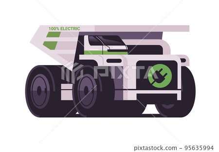 electric mining dumper industrial truck electrified transportation e-motion EV management sustainable transport 95635994