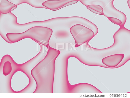 Abstract dynamic fluid overlap textured red background 3d Abstract dynamic fluid overlap textured red background 3d 95636412