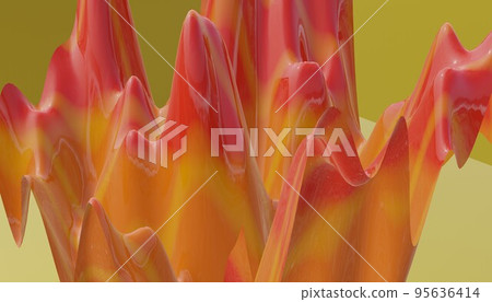 Abstract wave background. 3D illustration. Abstract wave background. 3D illustration. 95636414