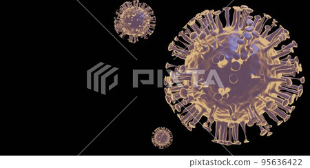 Coronavirus Covid-19 outbreak and coronaviruses influenza background as dangerous flu strain cases as a pandemic medical health risk concept with disease cell as a 3D render Coronavirus Covid-19 outbreak and coronaviruses influenza background as dangerous flu strain cases as a pandemic medical health risk concept with disease cell as a 3D render 95636422