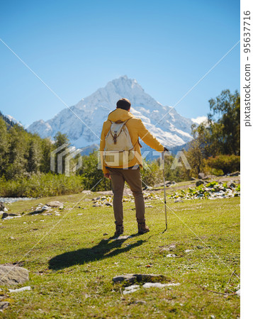 journey through Irkis valley, Arkhyz, Karachay-Cherkessia, North Caucasus 95637716