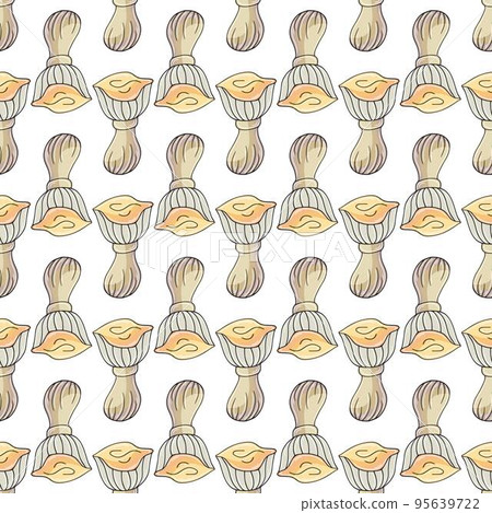 Autumn mood. Illustration in hand draw style. Seamless pattern Autumn mood. Illustration in hand draw style. Seamless pattern 95639722