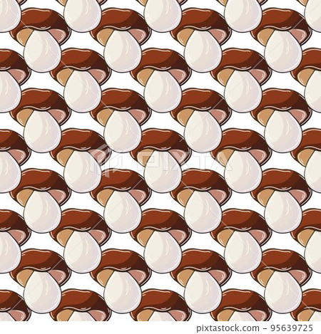 Autumn mood. Illustration in hand draw style. Seamless pattern Autumn mood. Illustration in hand draw style. Seamless pattern 95639725