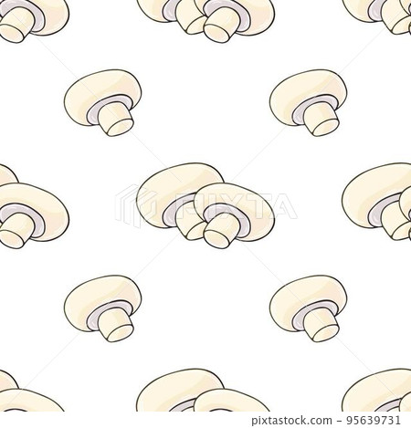 Autumn mood. Illustration in hand draw style. Seamless pattern Autumn mood. Illustration in hand draw style. Seamless pattern 95639731