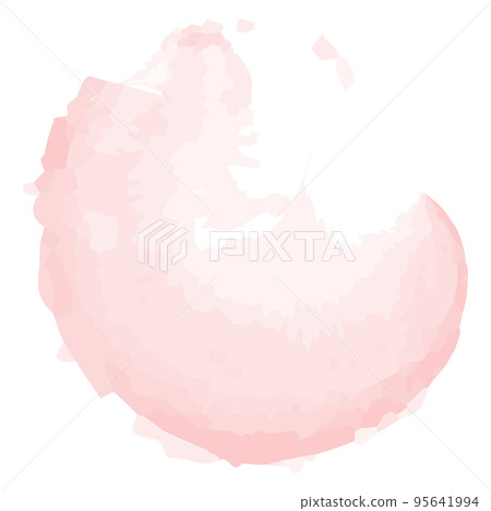 Abstract frame stain from a brush stroke in a watercolor manner in trendy pink shades. Isolate. EPS Abstract frame stain from a brush stroke in a watercolor manner in trendy pink shades. Isolate. EPS 95641994