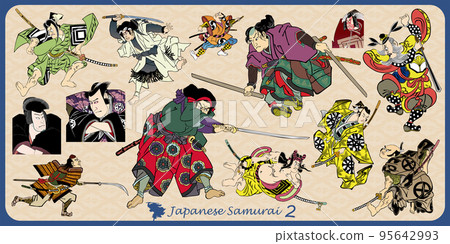 ukiyo-e, sum, illustration 95642993