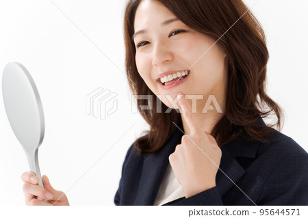 Dental care for working women Dental care for working women 95644571