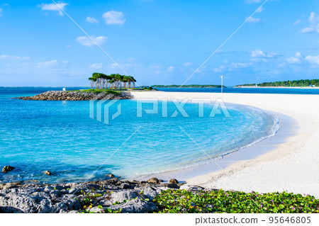 Okinawa's Blue Sea ~Diamond Beach~ 95646805