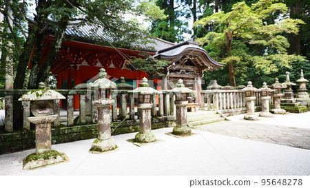World Cultural Heritage Tendai Buddhism Mt. Hiei Enryakuji Temple West Pagoda Jodoin Temple 95648278