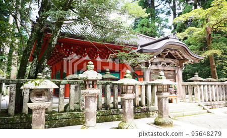 World Cultural Heritage Tendai Buddhism Mt. Hiei Enryakuji Temple West Pagoda Jodoin Temple 95648279