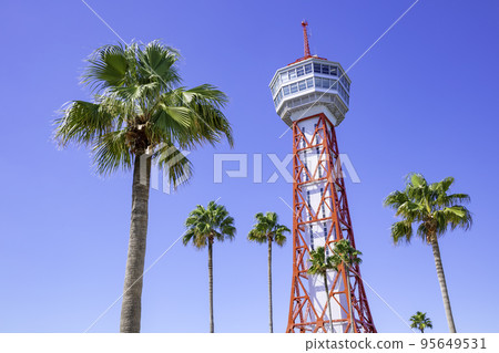 博多港塔象徵博多港塔（福岡市博多區） 95649531