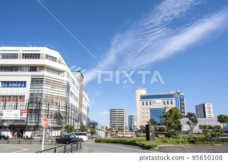 Urban scenery of Fujisawa City, Kanagawa Prefecture Tsujido Station 95650108