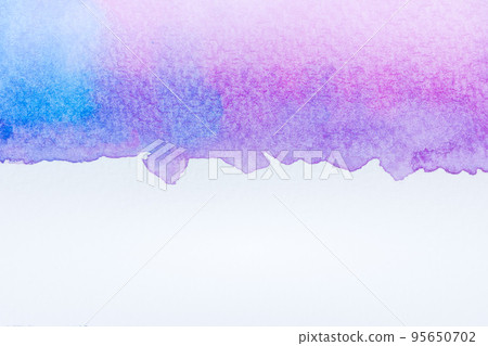 Abstract handmade watercolor.It is wet texture background with paint brushes on the white paper. Picture for design art work. Abstract handmade watercolor.It is wet texture background with paint brushes on the white paper. Picture for design art work. 95650702