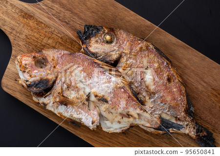 Sea bream grilled fish 95650841