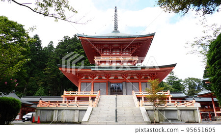 World Cultural Heritage Mt. Hiei Enryakuji Temple East Tower World Cultural Heritage Mt. Hiei Enryakuji Temple East Tower 95651605