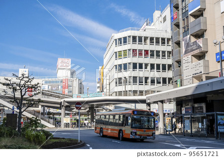 Urban scenery of Fujisawa City, Kanagawa Prefecture Fujisawa Station 95651721