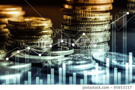 Finance and money technology background concept of business prosperity and asset Finance and money technology background concept of business prosperity and asset 95653157