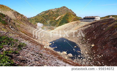 Toyama Prefecture Tateyama Mountain Range Murodo Jigokudani Rindo Pond 95654072