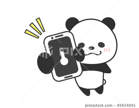 智能手機高溫熊貓 智能手機高溫熊貓 95654091