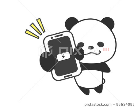 智能手機充電熊貓 智能手機充電熊貓 95654095