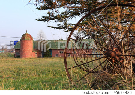 北海道十勝地區的農場風景 北海道十勝地區的農場風景 95654486