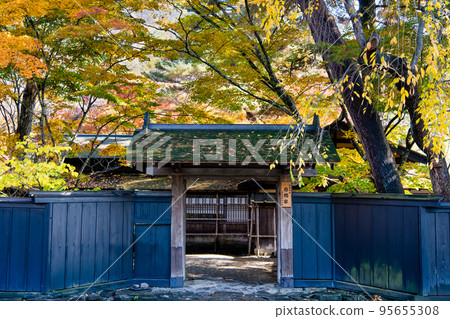 Semboku City, Akita Prefecture Autumn Leaves Kakudate Samurai Residence Street-Iwahashi Family- Semboku City, Akita Prefecture Autumn Leaves Kakudate Samurai Residence Street-Iwahashi Family- 95655308