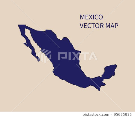 Illustrations Mexico Vector Map Illustrations Mexico Vector Map 95655955