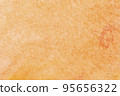 Orange abstract watercolor paper background. 95656322