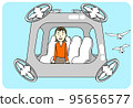 future drone car illustration 95656577