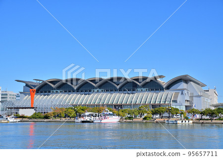 Scenery of Fukuoka City Marine Messe Fukuoka Building A 95657711