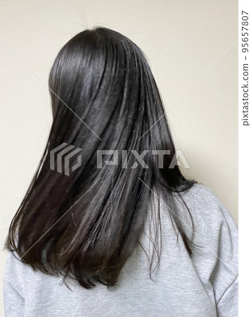 Straight long hair 95657807