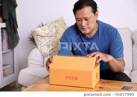 Man with Mail Box Man with Mail Box 95657990