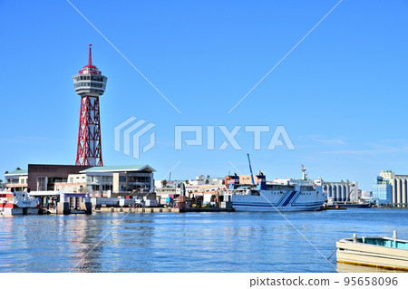 福岡市博多港塔的風景 95658096