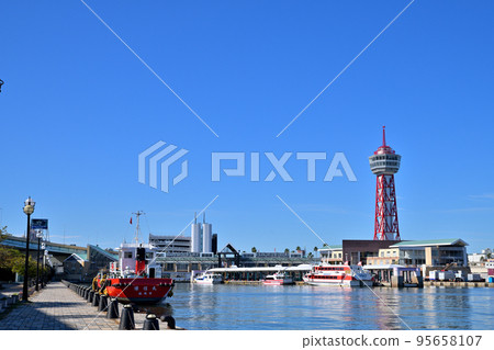 福岡市博多港塔的風景 95658107