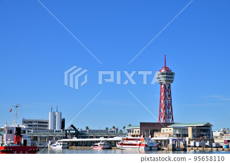 福岡市博多港塔的風景 95658110
