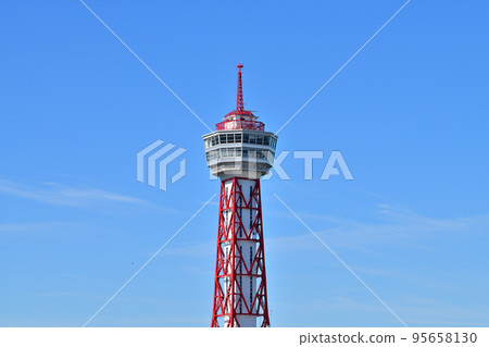 福岡市博多港塔的風景 福岡市博多港塔的風景 95658130