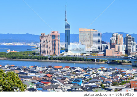 福岡市福岡塔的風景 福岡市福岡塔的風景 95659030